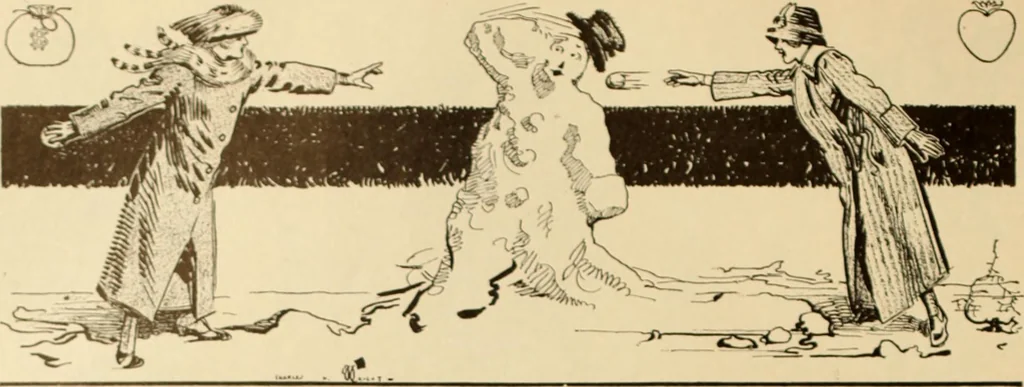 An illustration from Caricature. ed 1911, 1911, leaf 177