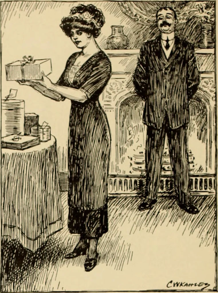 An illustration from Caricature. ed 1911, 1911, leaf 179