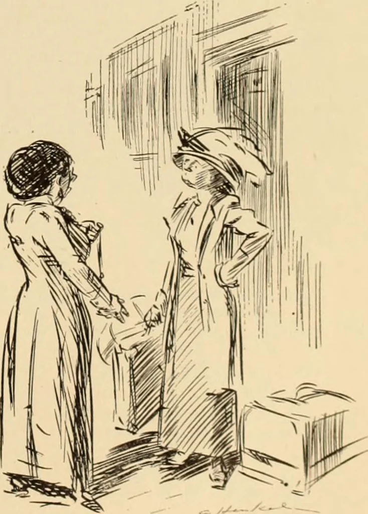 An illustration from Caricature. ed 1911, 1911, leaf 18