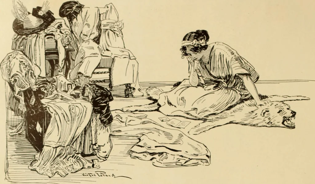 An illustration from Caricature. ed 1911, 1911, leaf 181