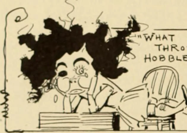 An illustration from Caricature. ed 1911, 1911, leaf 185