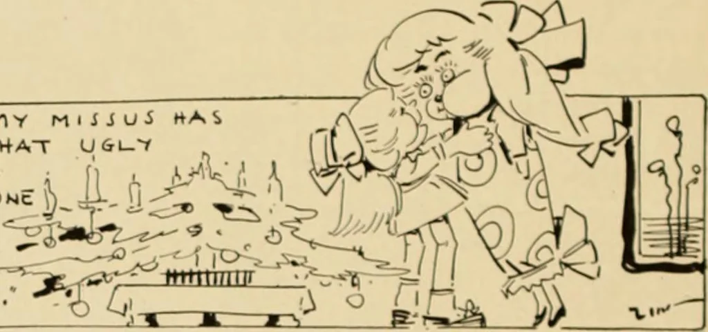 An illustration from Caricature. ed 1911, 1911, leaf 185