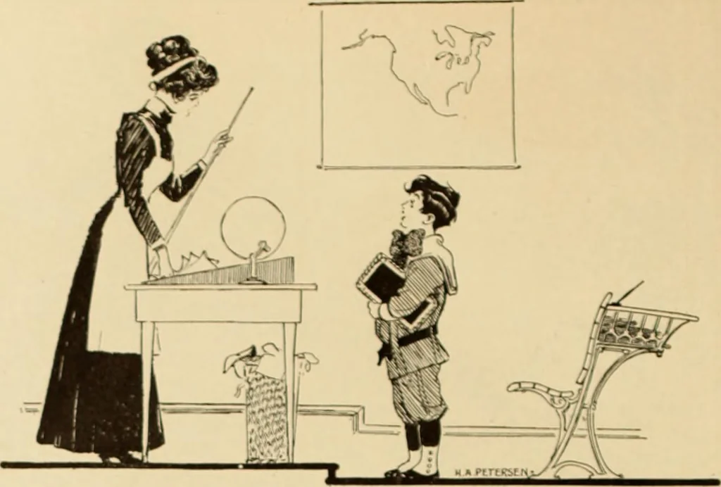 An illustration from Caricature. ed 1911, 1911, leaf 189