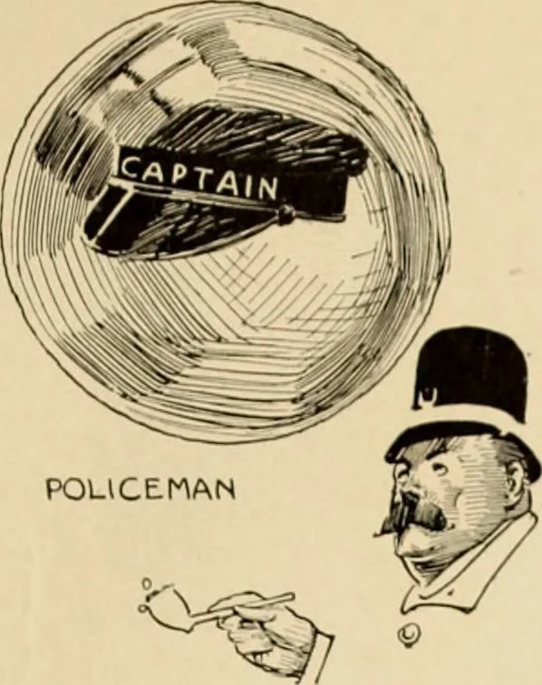 An illustration from Caricature. ed 1911, 1911, leaf 190