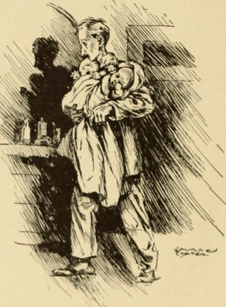An illustration from Caricature. ed 1911, 1911, leaf 199