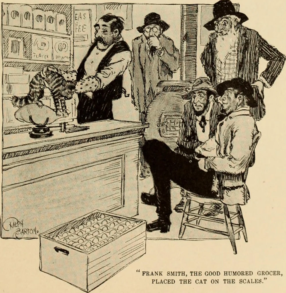An illustration from Caricature. ed 1911, 1911, leaf 20