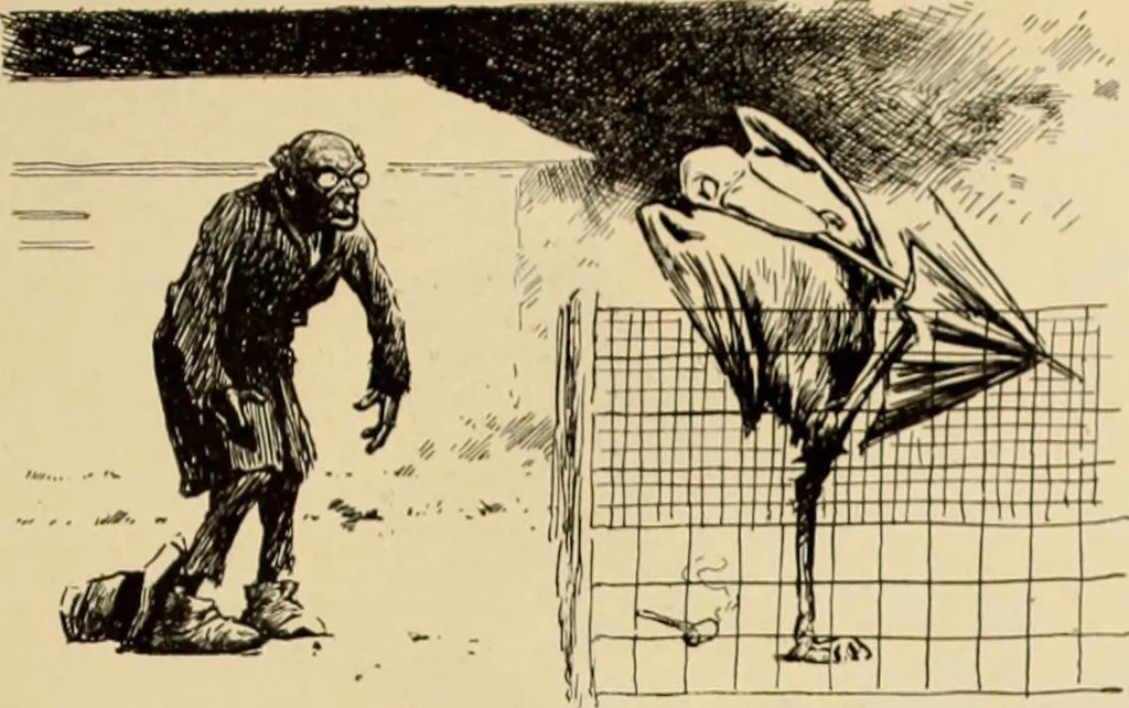 An illustration from Caricature. ed 1911, 1911, leaf 204