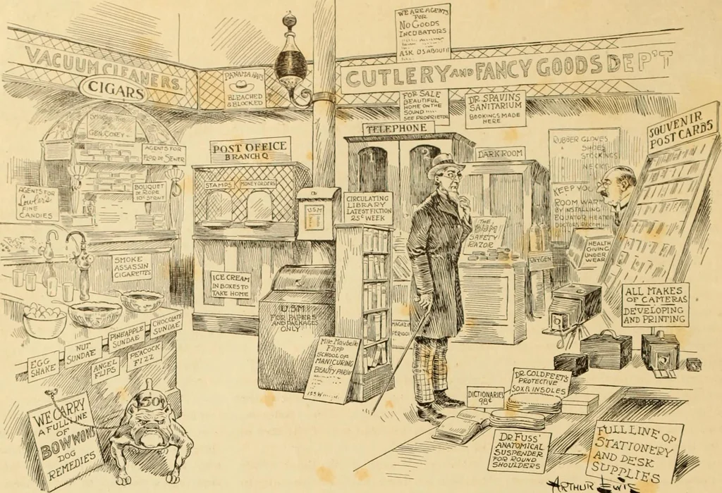 An illustration from Caricature. ed 1911, 1911, leaf 21