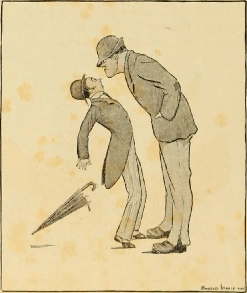 An illustration from Caricature. ed 1911, 1911, leaf 21