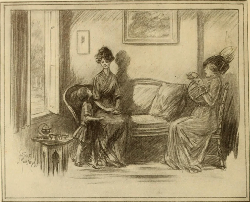 An illustration from Caricature. ed 1911, 1911, leaf 211