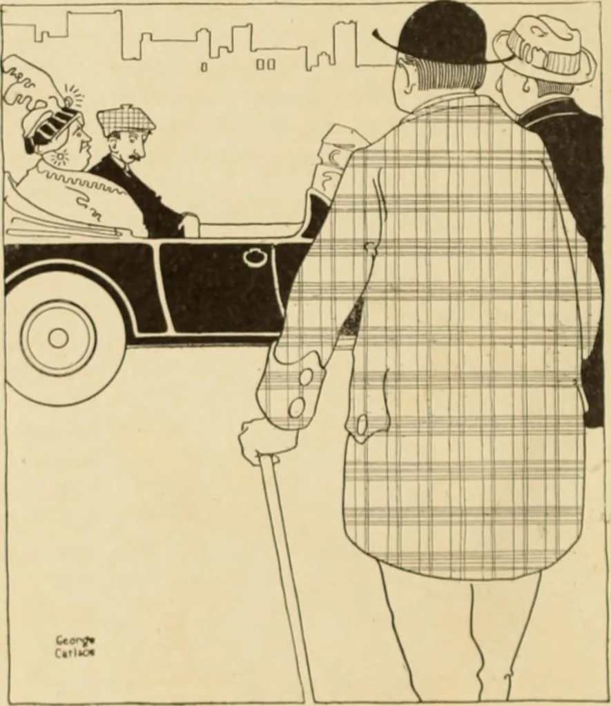 An illustration from Caricature. ed 1911, 1911, leaf 211