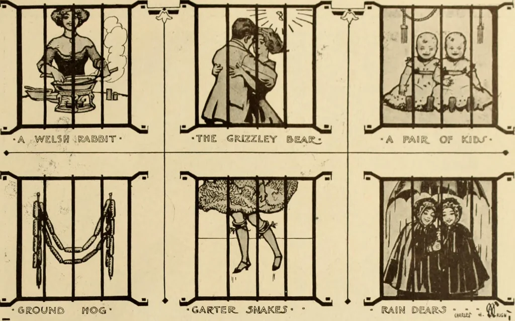 An illustration from Caricature. ed 1911, 1911, leaf 212
