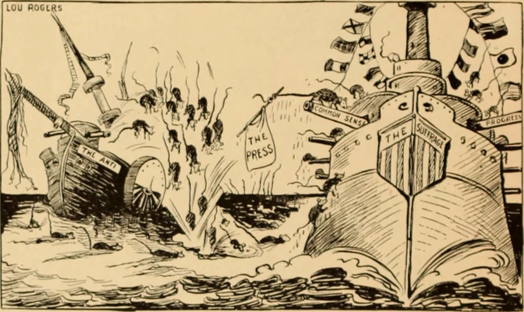 An illustration from Caricature. ed 1911, 1911, leaf 215