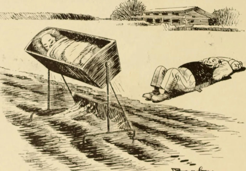An illustration from Caricature. ed 1911, 1911, leaf 23