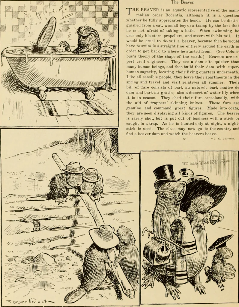 An illustration from Caricature. ed 1911, 1911, leaf 27