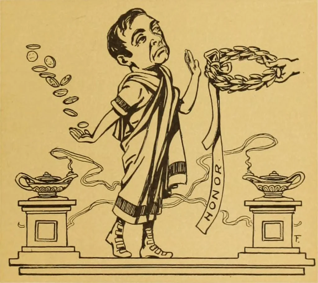 An illustration from Caricature. ed 1911, 1911, leaf 28