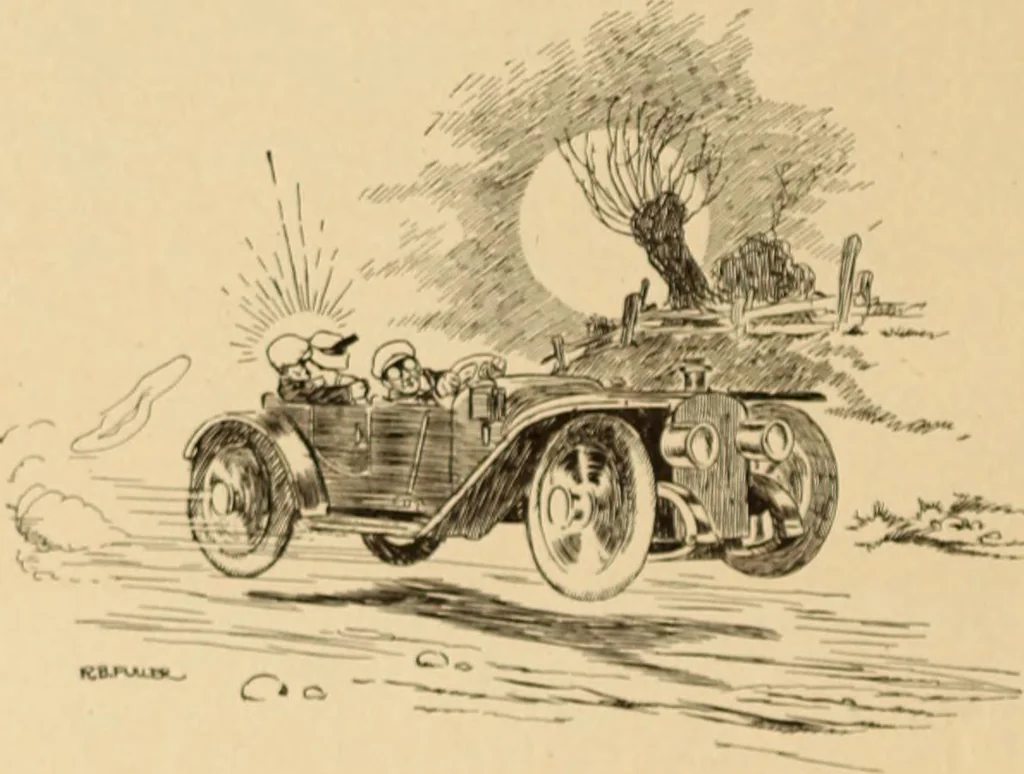 An illustration from Caricature. ed 1911, 1911, leaf 29
