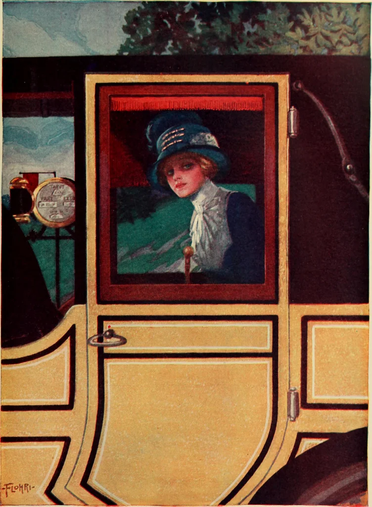 An illustration from Caricature. ed 1911, 1911, leaf 40