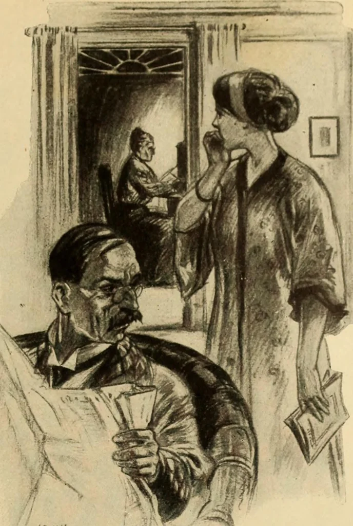 An illustration from Caricature. ed 1911, 1911, leaf 52