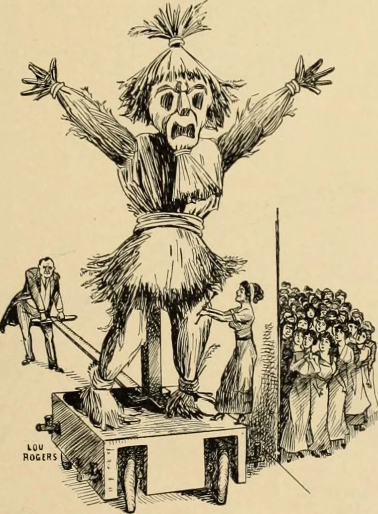An illustration from Caricature. ed 1911, 1911, leaf 58