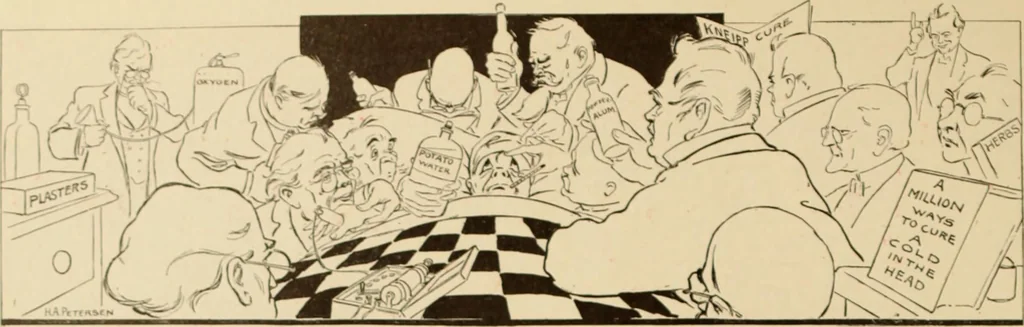 An illustration from Caricature. ed 1911, 1911, leaf 59