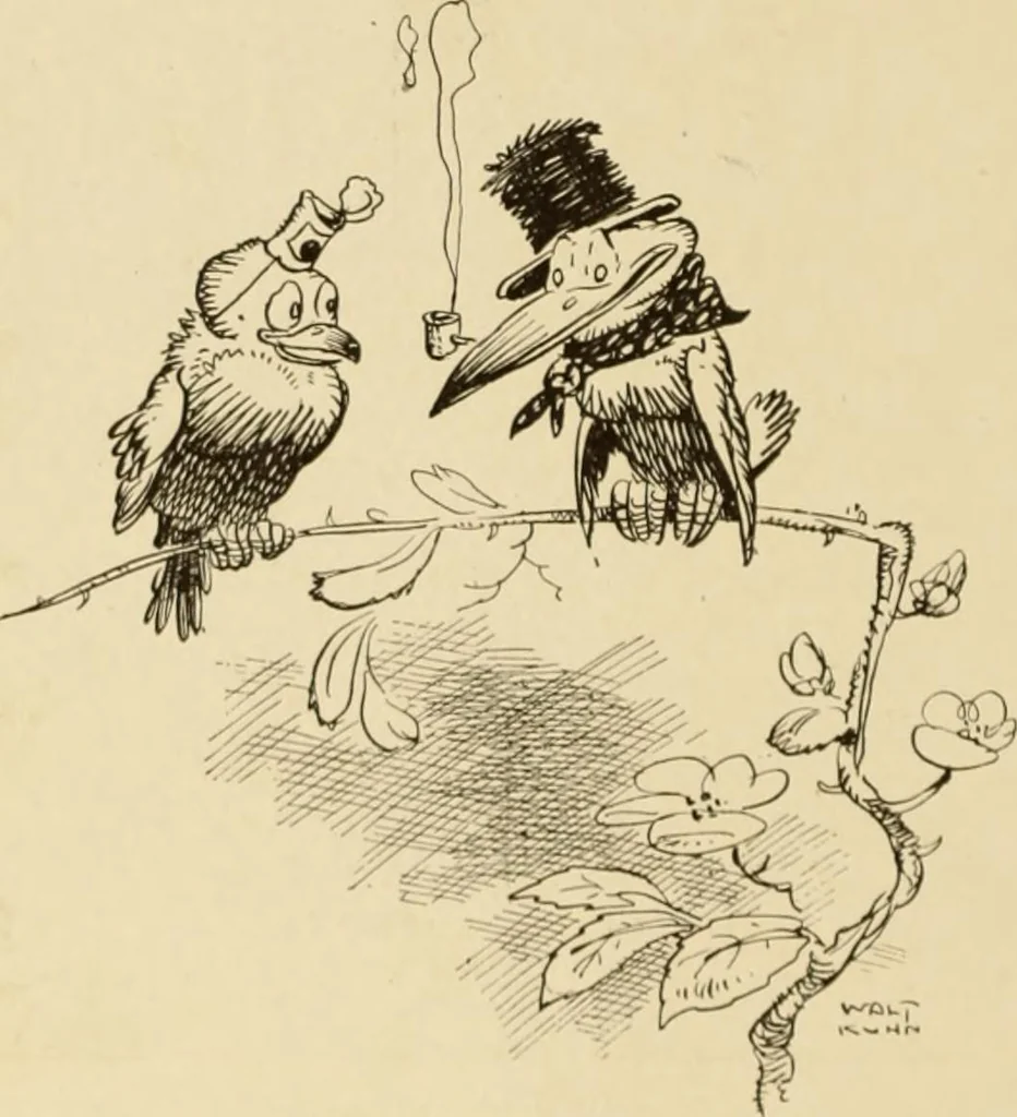 An illustration from Caricature. ed 1911, 1911, leaf 7