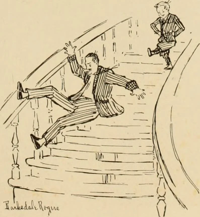 An illustration from Caricature. ed 1911, 1911, leaf 72