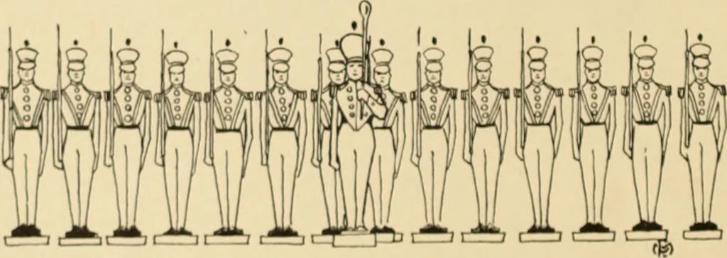 An illustration from Caricature. ed 1911, 1911, leaf 75