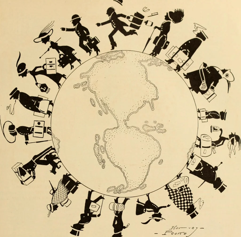 An illustration from Caricature. ed 1911, 1911, leaf 82