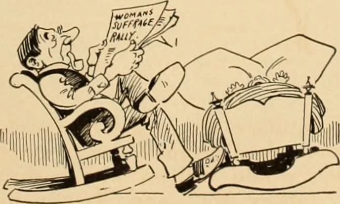 An illustration from Caricature. ed 1911, 1911, leaf 82