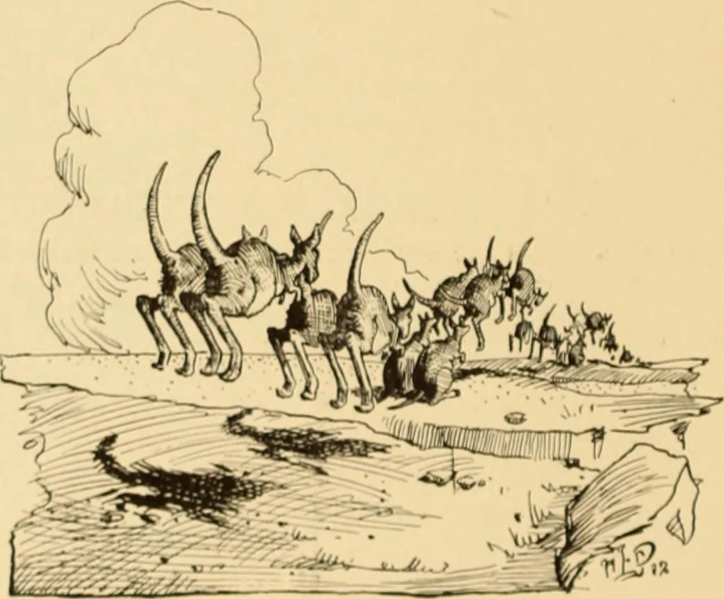 An illustration from Caricature. ed 1911, 1911, leaf 87