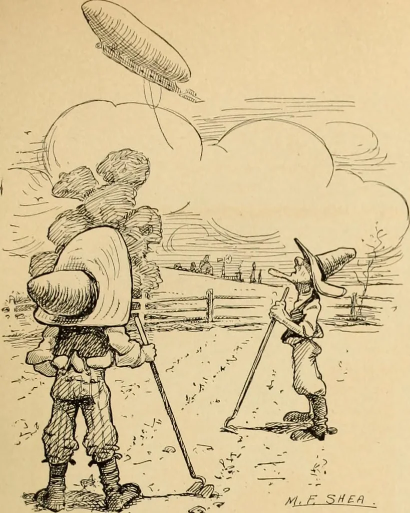 An illustration from Caricature. ed 1911, 1911, leaf 88