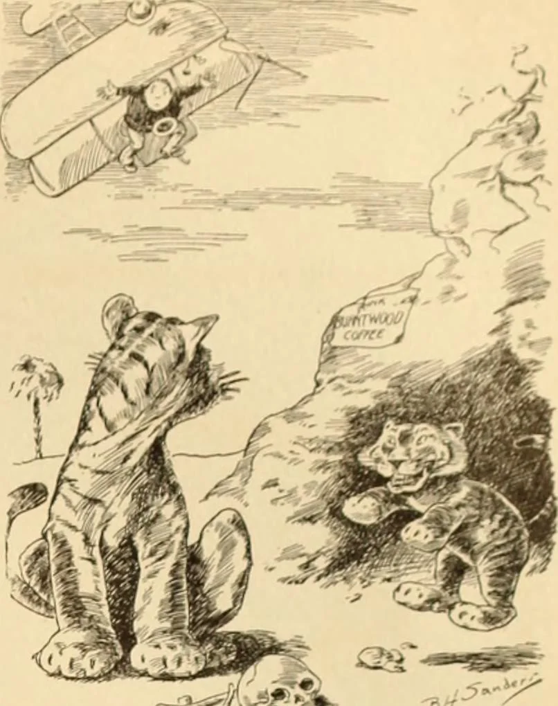 An illustration from Caricature. ed 1911, 1911, leaf 88