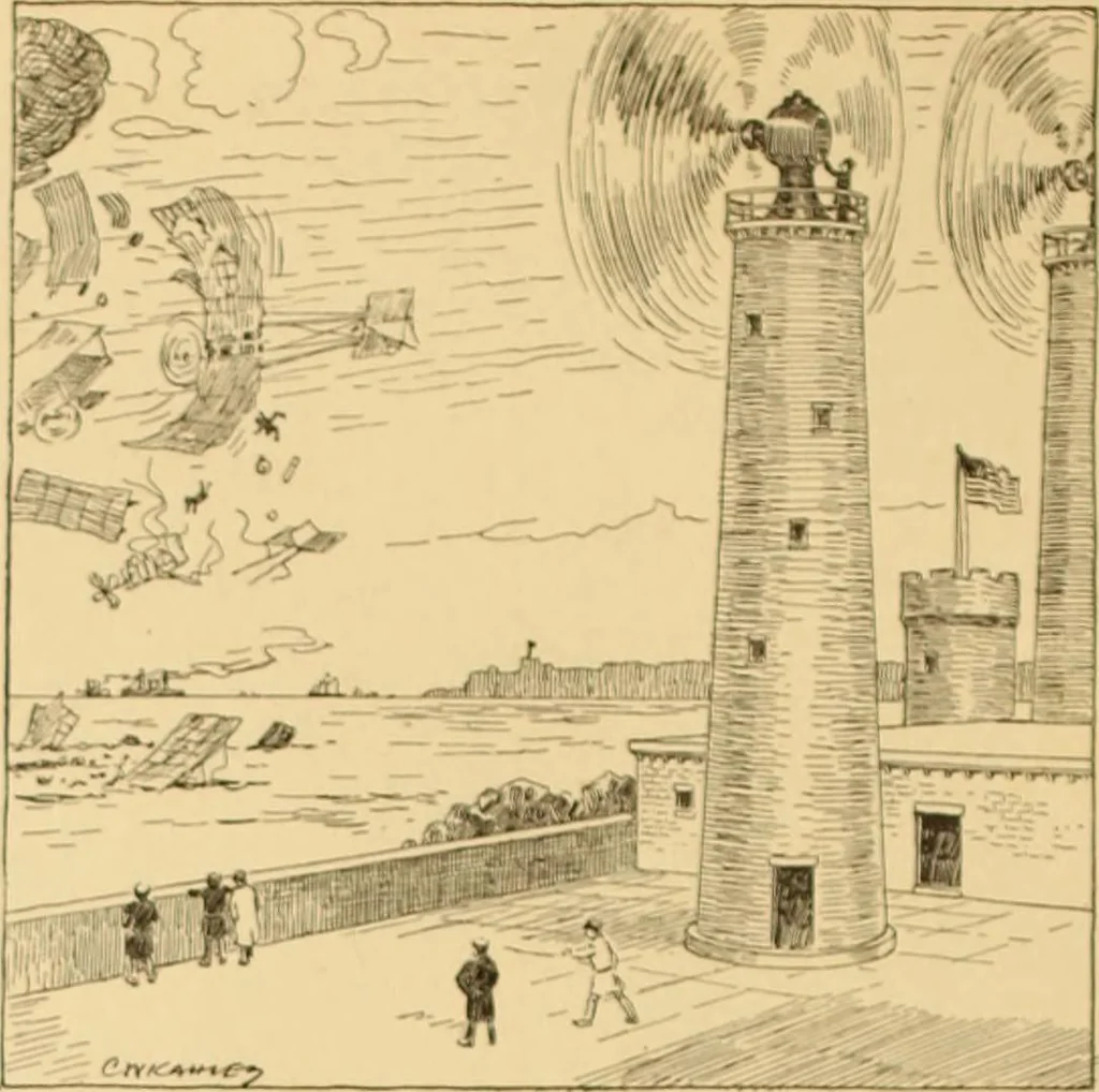 An illustration from Caricature. ed 1911, 1911, leaf 91