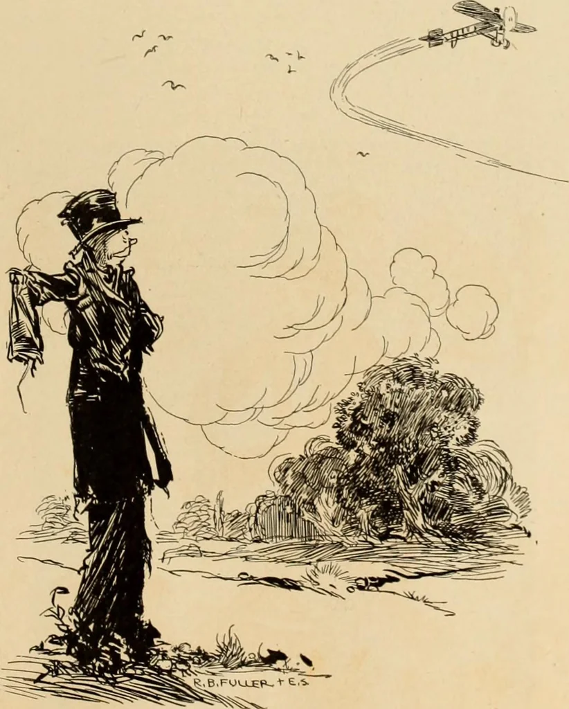 An illustration from Caricature. ed 1911, 1911, leaf 94
