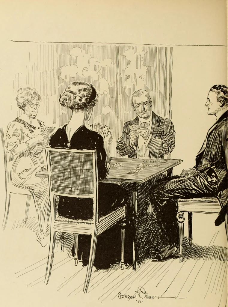An illustration from Caricature. ed 1911, 1911, leaf 97