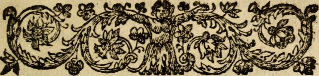 An illustration from Carmina, 1689, leaf 130