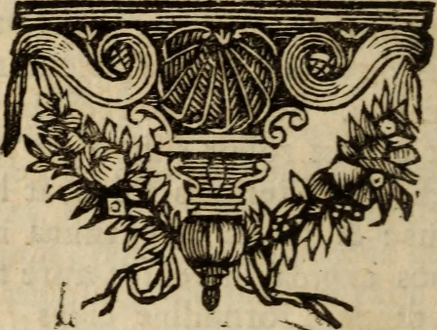 An illustration from Carmina, 1689, leaf 147