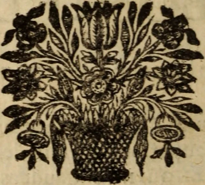An illustration from Carmina, 1689, leaf 409