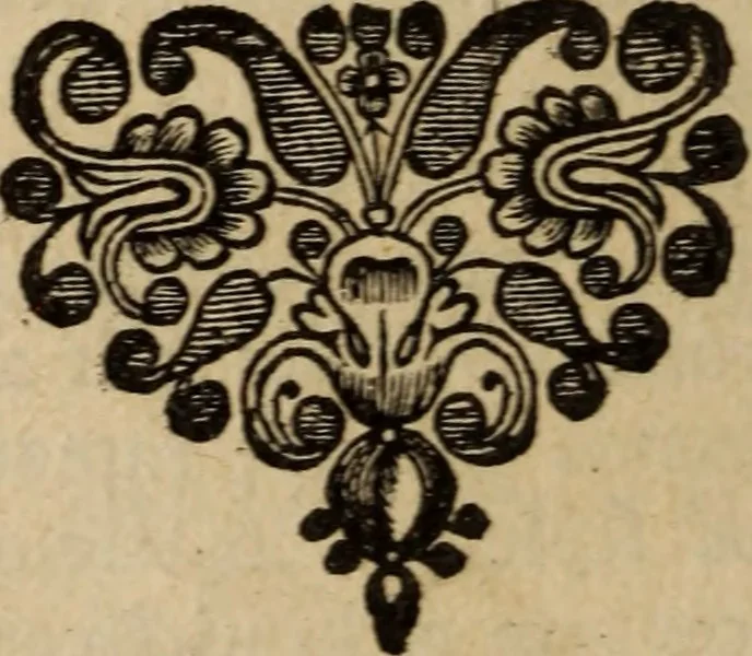 An illustration from Carmina, 1689, leaf 49