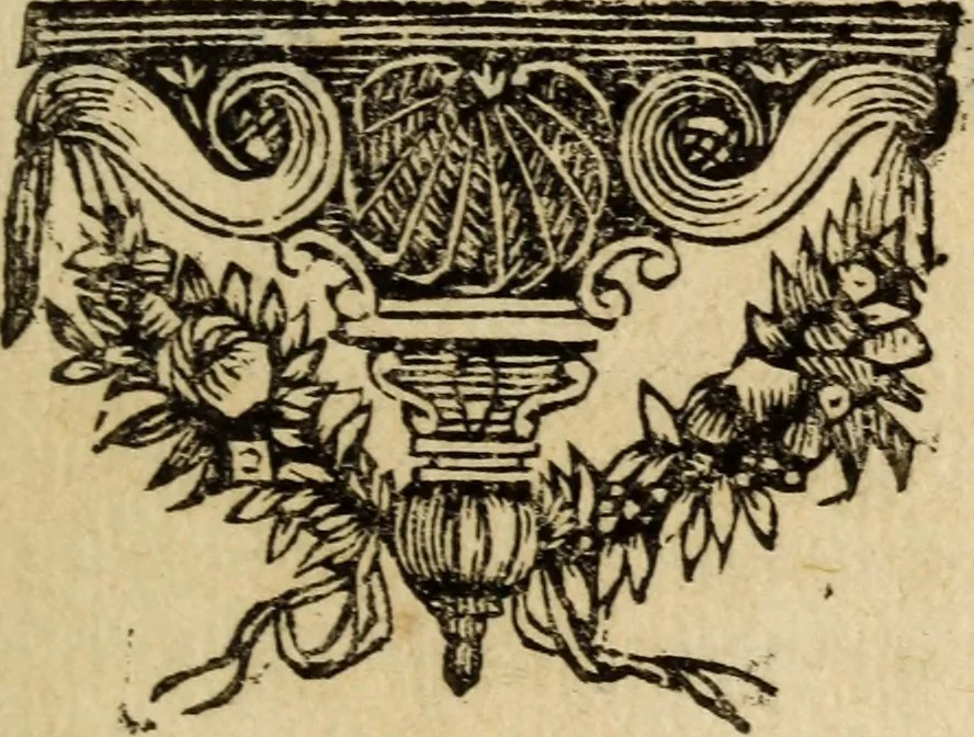 An illustration from Carmina, 1689, leaf 82