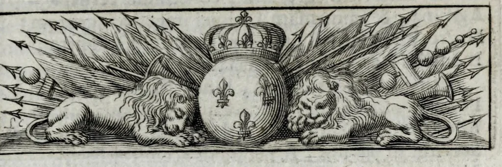 An illustration from Caroli de la Rue e Societate Jesu, Idyllia, 1672, leaf 13