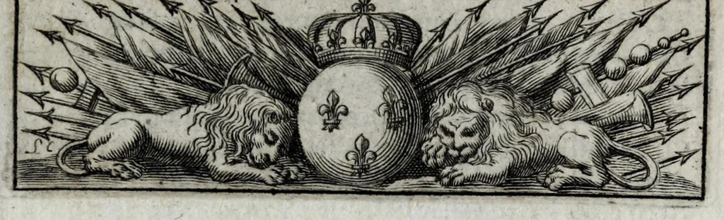 An illustration from Caroli de la Rue e Societate Jesu, Idyllia, 1672, leaf 23