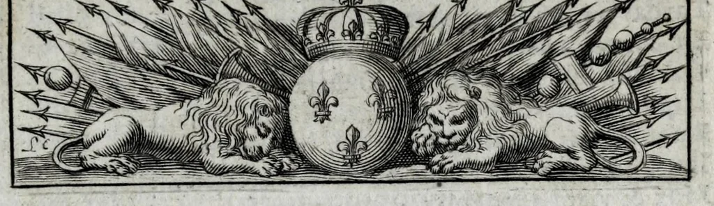 An illustration from Caroli de la Rue e Societate Jesu, Idyllia, 1672, leaf 47