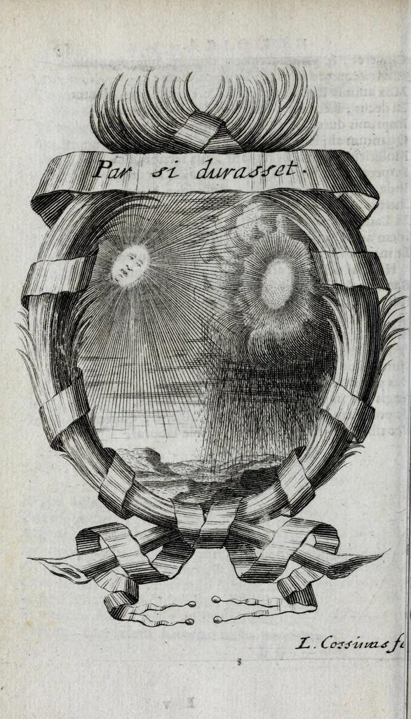 An illustration from Caroli de la Rue e Societate Jesu, Idyllia, 1672, leaf 60