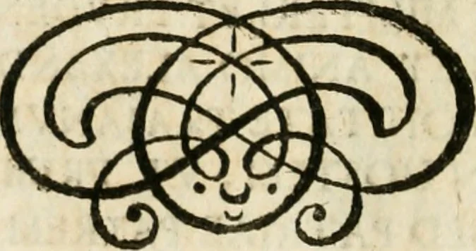 An illustration from Caroli Gustavi Heraei sacrae caes., majest., consiliarii, & rei antiquae, nec non feriundis numismatibus praefecti, Inscriptiones et symbola varii argumenti, 1734, leaf 197