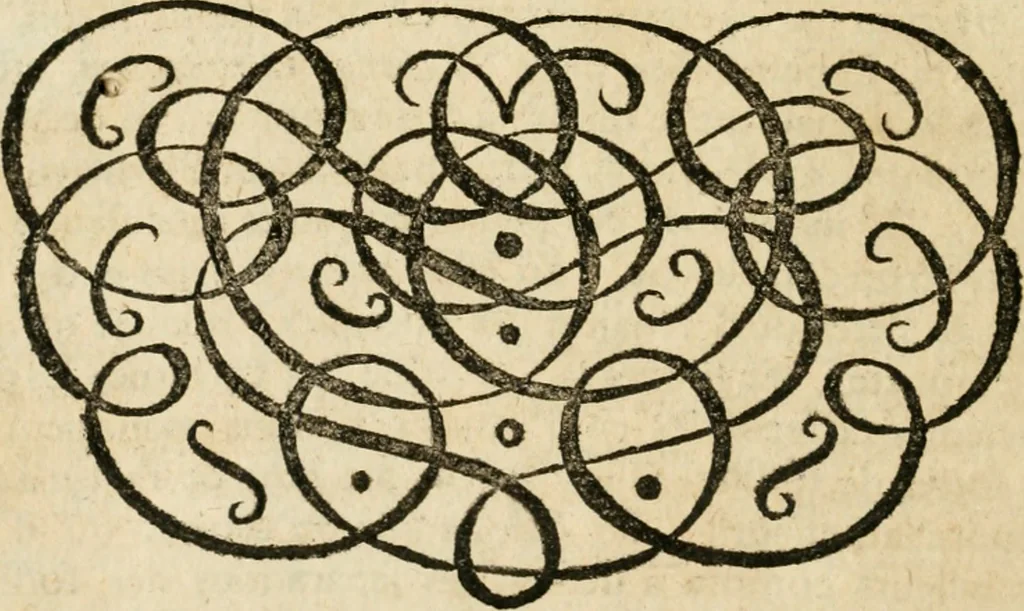 An illustration from Caroli Gustavi Heraei sacrae caes., majest., consiliarii, & rei antiquae, nec non feriundis numismatibus praefecti, Inscriptiones et symbola varii argumenti, 1734, leaf 381