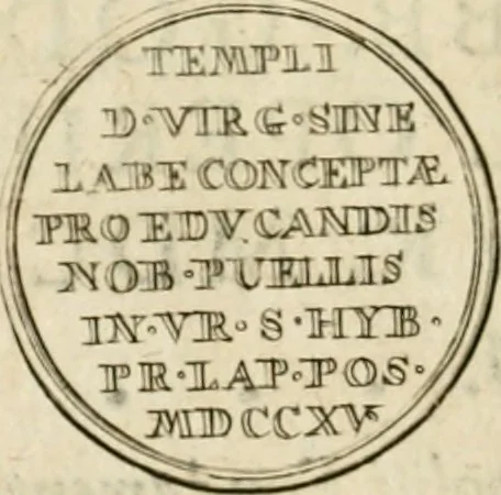 An illustration from Caroli Gustavi Heraei sacrae caes., majest., consiliarii, & rei antiquae, nec non feriundis numismatibus praefecti, Inscriptiones et symbola varii argumenti, 1734, leaf 87