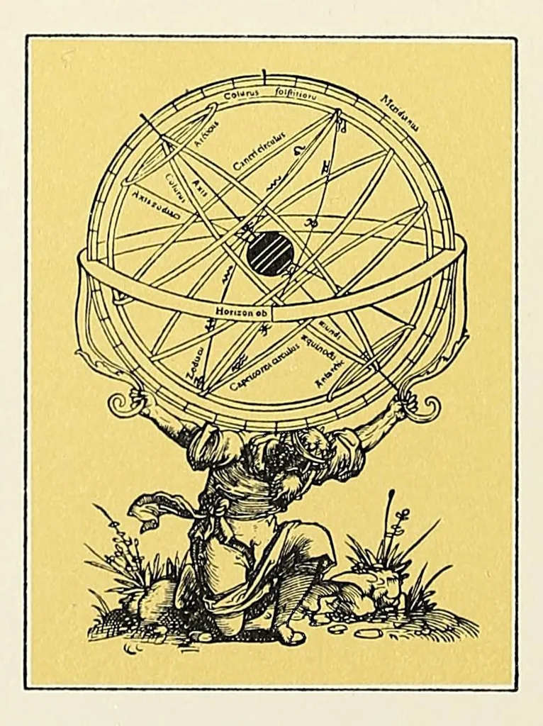 An illustration from Caroli Noceti e Societate Jesu De iride et aurora boreali carmina, 1747, leaf 2