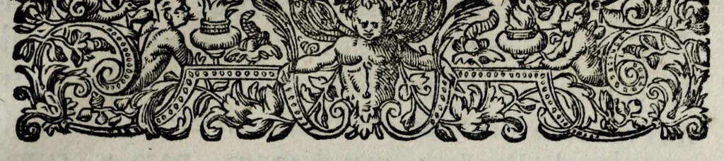 An illustration from Caroli Paschalij regis in sacro consistorio consiliarij, et apud rhaetos legati Coronae : opus quod nunc primùm in lucem editur distinctum X. libris : quibus res omnis coronaria è priscorum eruta & collecta monumentis continetur, 1610, leaf 9